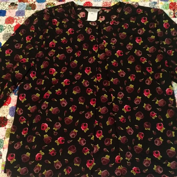Stonebridge Black Floral size XL - Picture 1 of 7